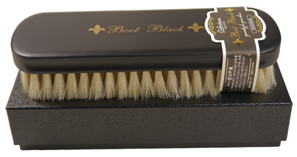Boot Black X EDOYA  Horse Hair brush - polishing brush