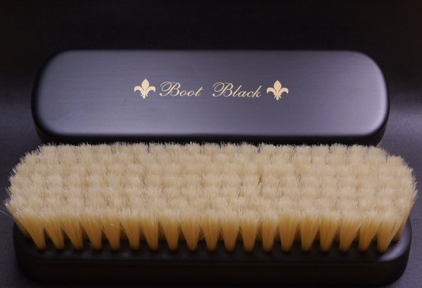 Boot Black X EDOYA  Horse Hair brush - polishing brush