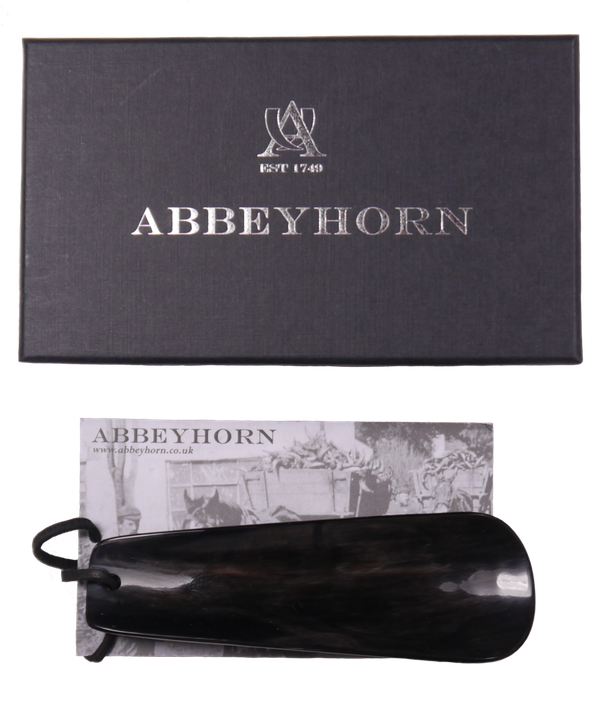 Abbeyhorn Shoe Horn flat 10 cm