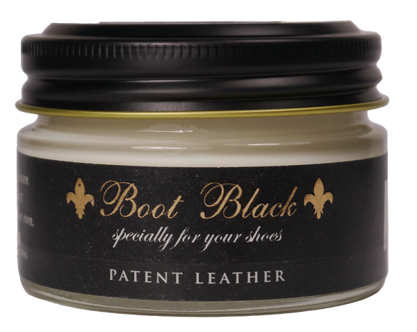 Boot Black Patent Leather Cream