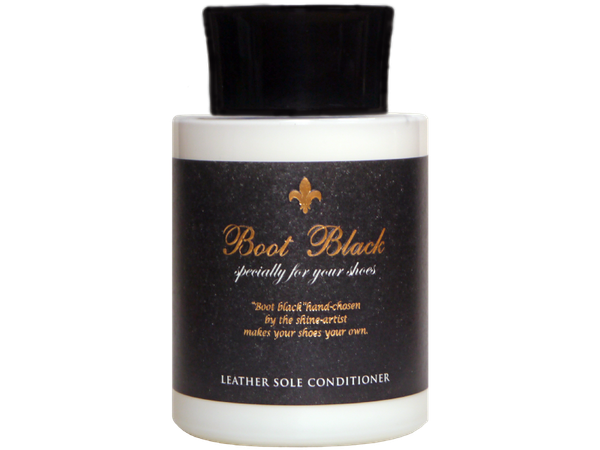 Boot Black  Leather Sole Conditioner