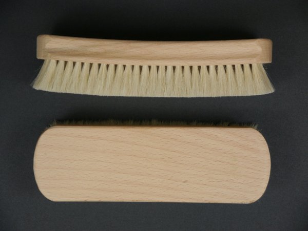 goat hair brush - shoe polish brush
