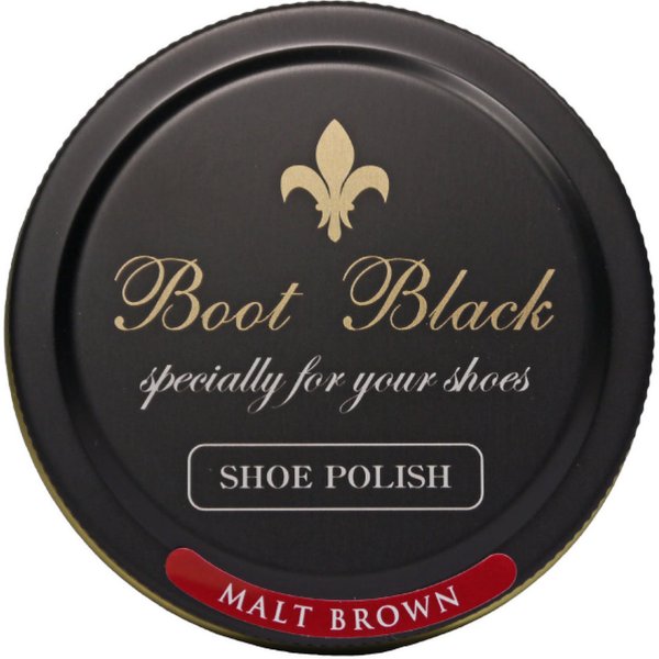 Boot Black Shoe Polish - Schuhwachs